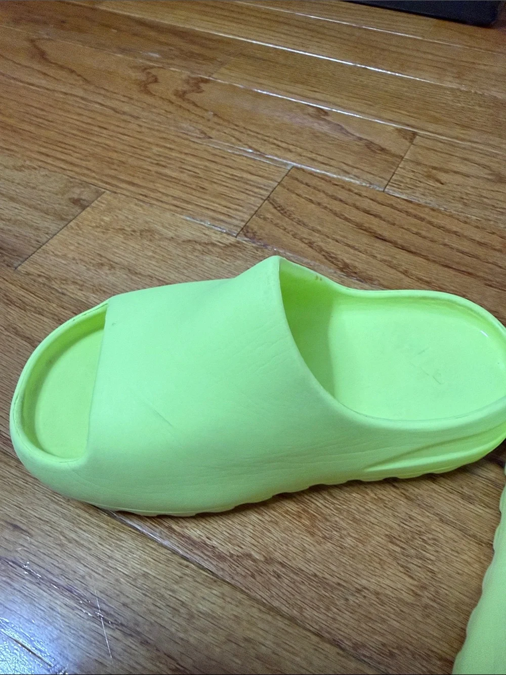 Adidas Yeezy Slide Kids Green Slides